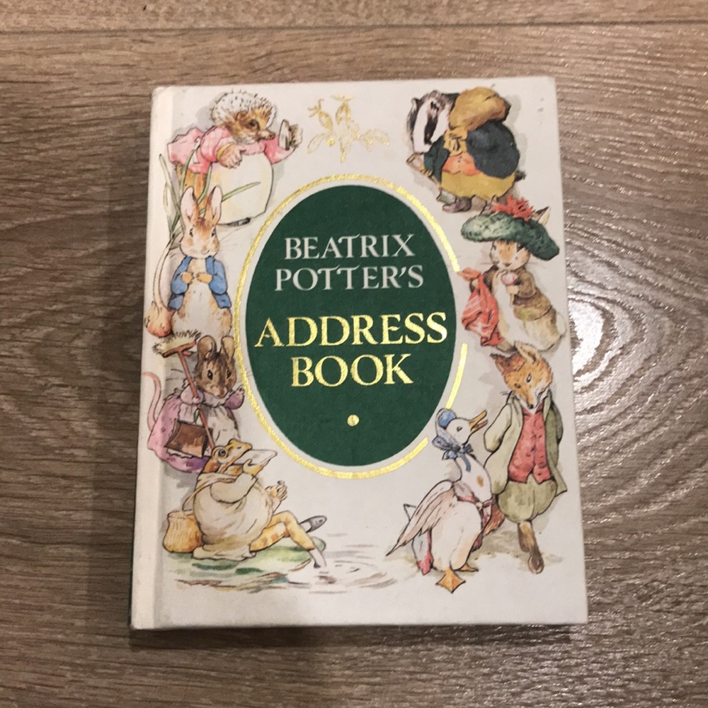 Beatrix Potter Address Book